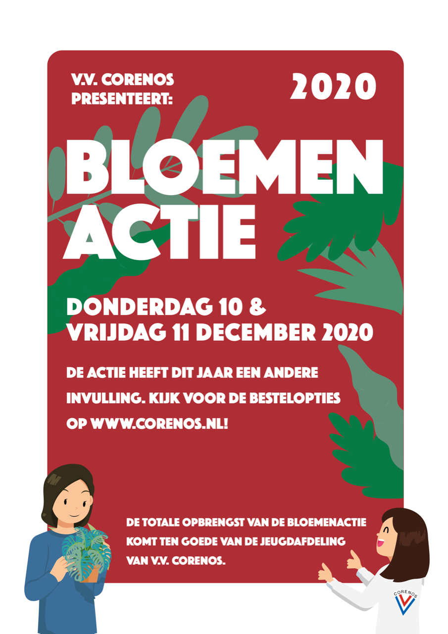 Bloemenactie v.v. Corenos