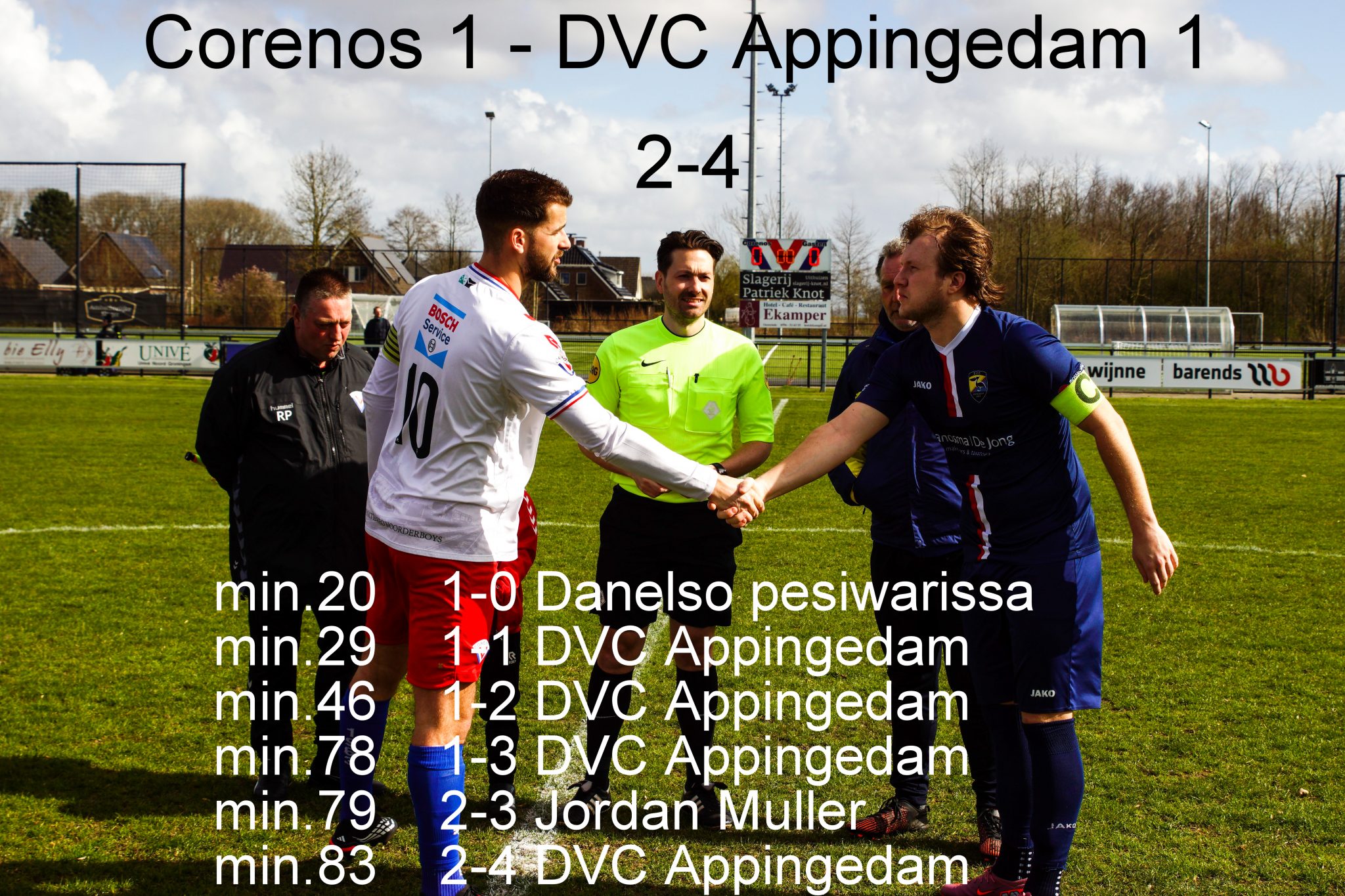 Fotoreportage Corenos 1 - DVC Appingedam 1