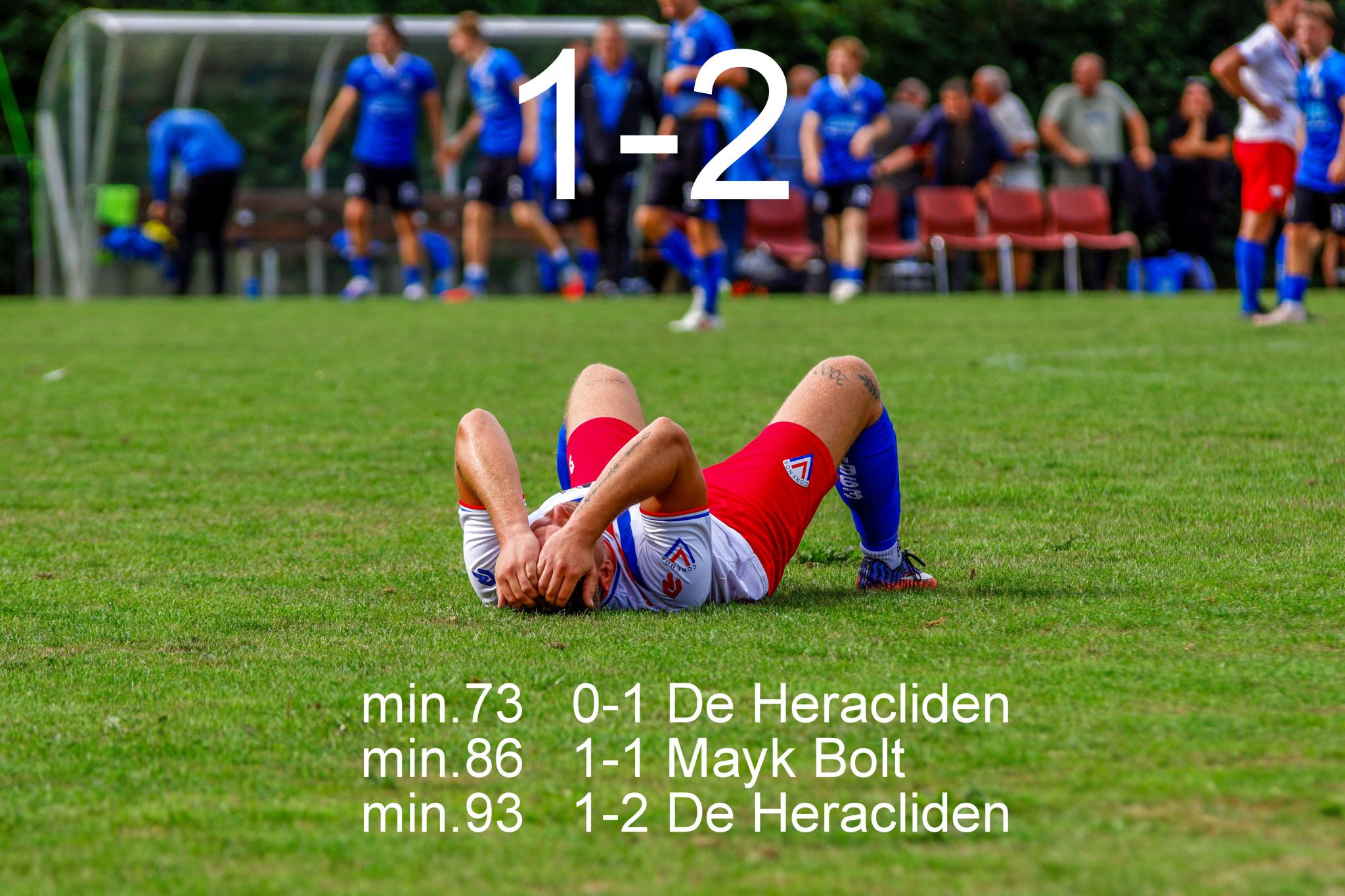 Corenos - De Heracliden Derby met sfeer, strijd en een bittere slotfase