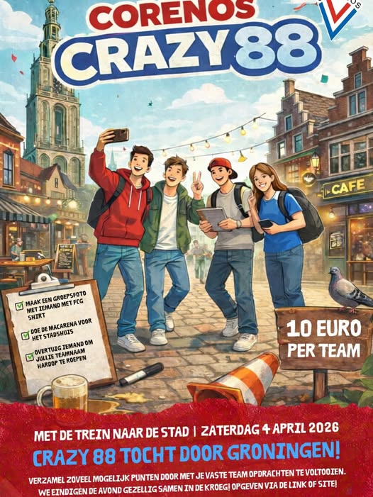 ⚽️🔥 Corenos Crazy 88 komt eraan! 🤪🚆