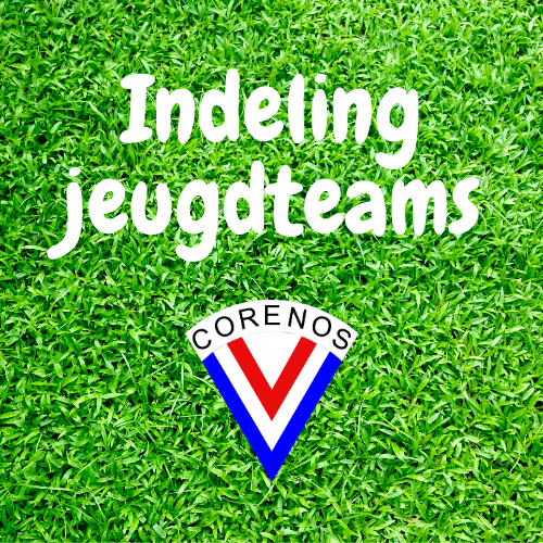 Indeling jeugd v.v. Corenos