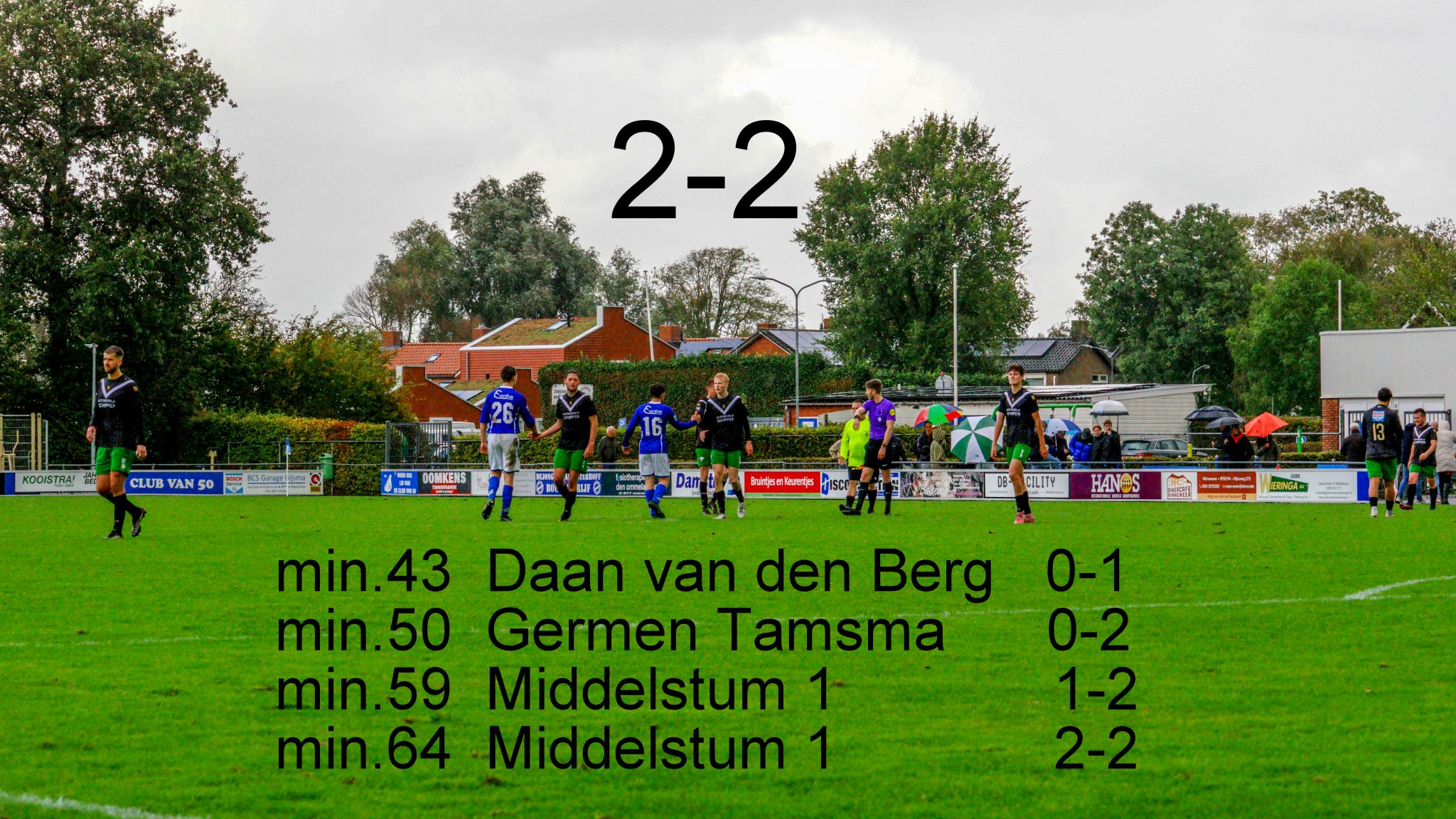 Sterke start onvoldoende voor zege: Corenos blijft steken op 2-2