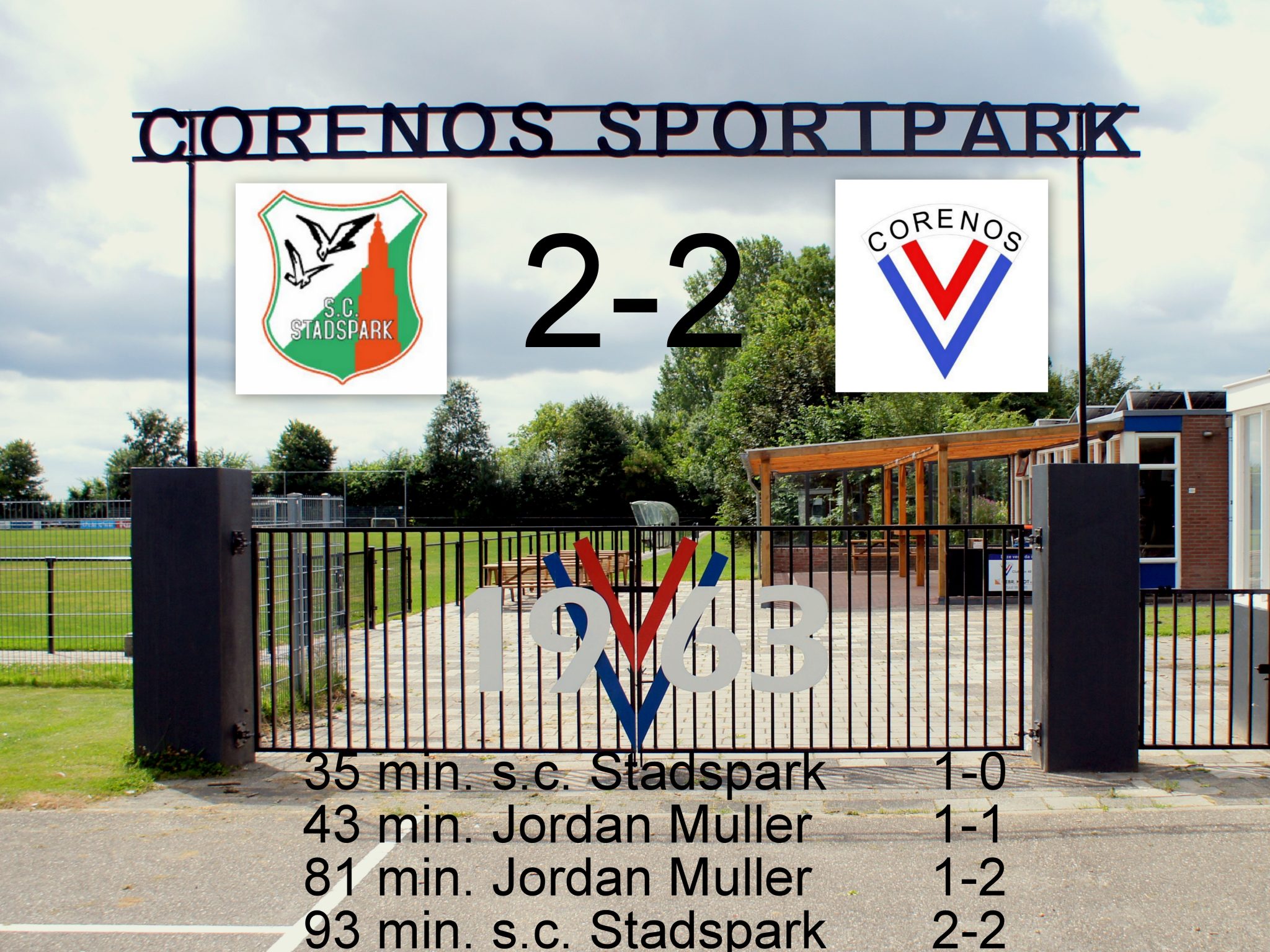 Fotoreportage SC Stadspark 1 - Corenos 1